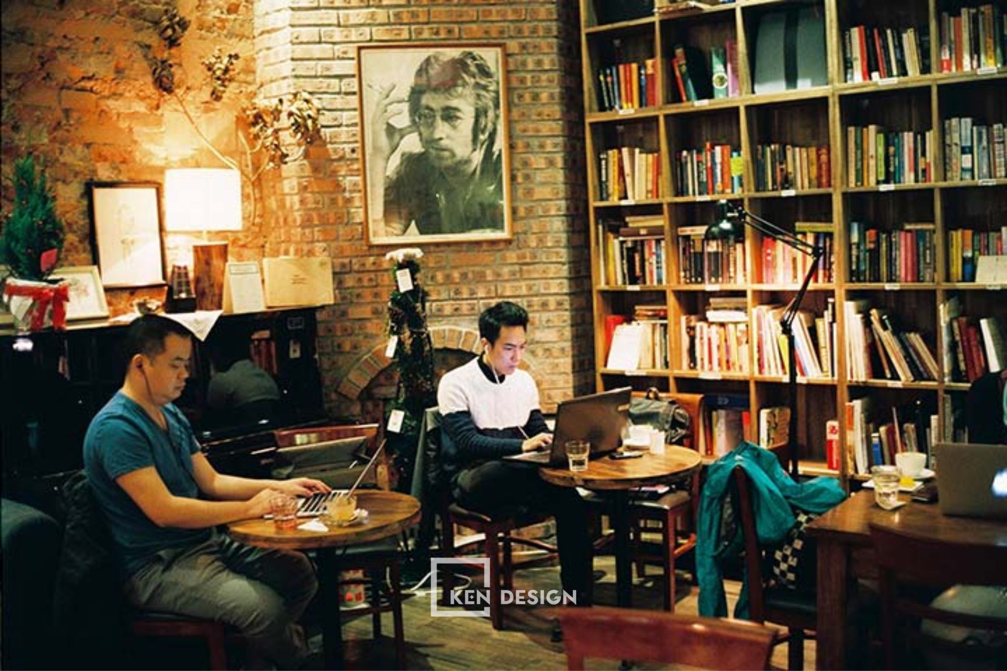 mô hình quán cafe mở xuyên đêm
